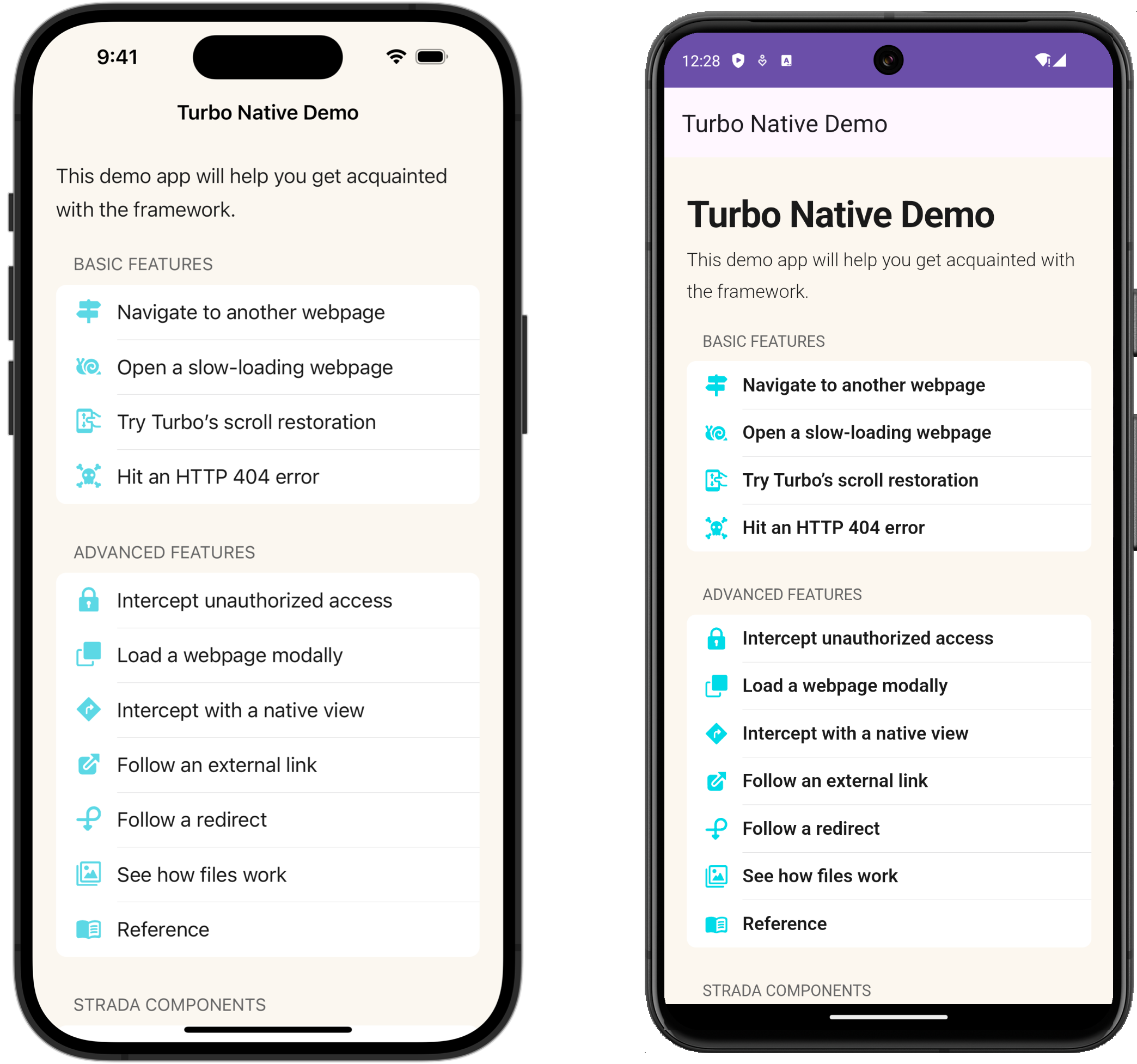 The Turbo Native apps you'll build