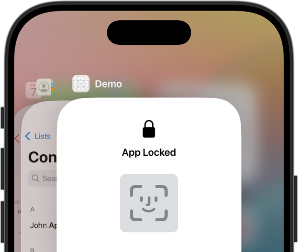 Biometrics lock Component preview